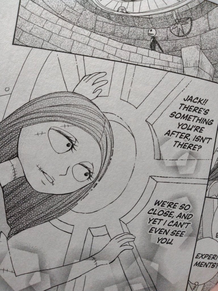 Sally Worries About Jack Skellington 