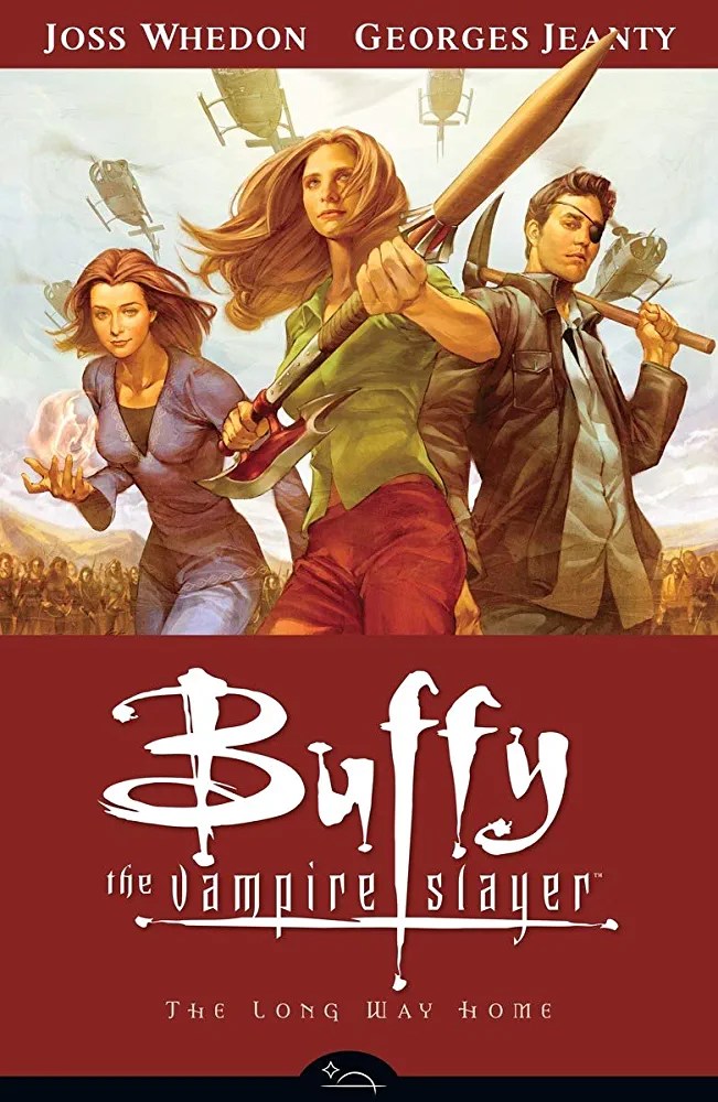 Buffy The Vampire Slayer Season 8 The Long Way Home Graphic Novel Cover